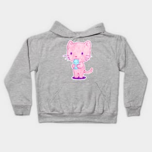 Fishy Cat Kids Hoodie